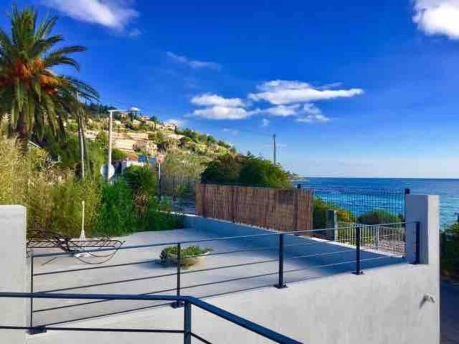 Duplex Vue Mer Plage De Saint-Clair Le Lavandou Eksteriør billede