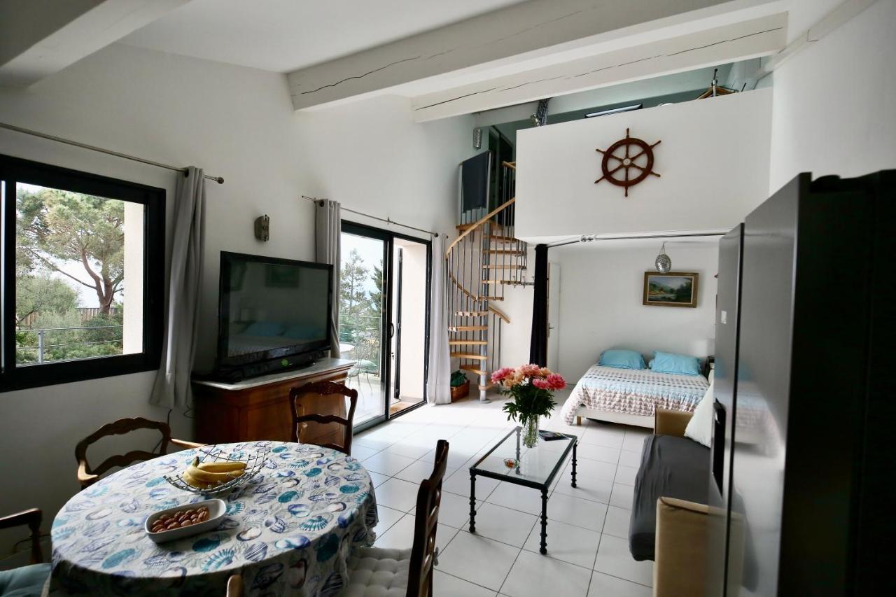 Duplex Vue Mer Plage De Saint-Clair Le Lavandou Eksteriør billede